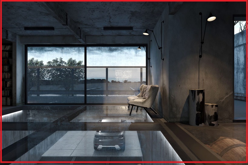 خانه ای با معماری ژاپنی در دریای سیاه Black House معماری طراحی هنر تکنولوژی