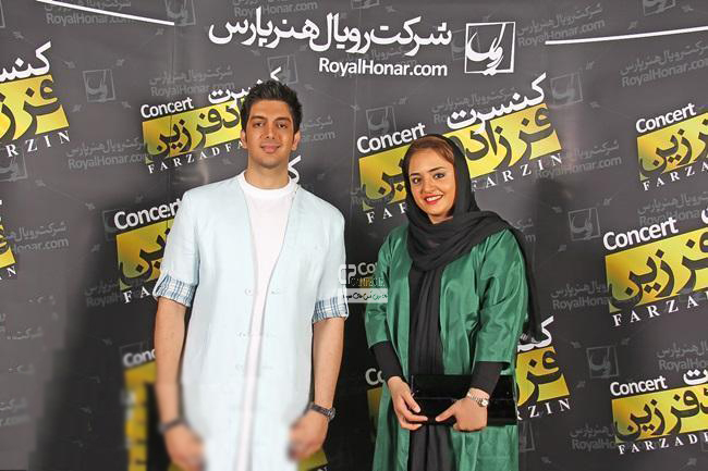 نرگس محمدی در کنار فرزاد فرزین+عکس