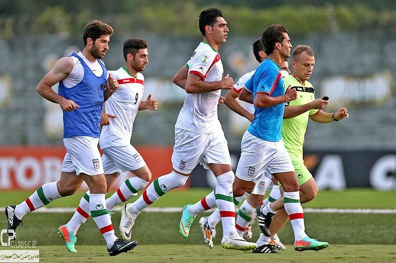 عکس های تمرین تیم ملی ایران در برزیل