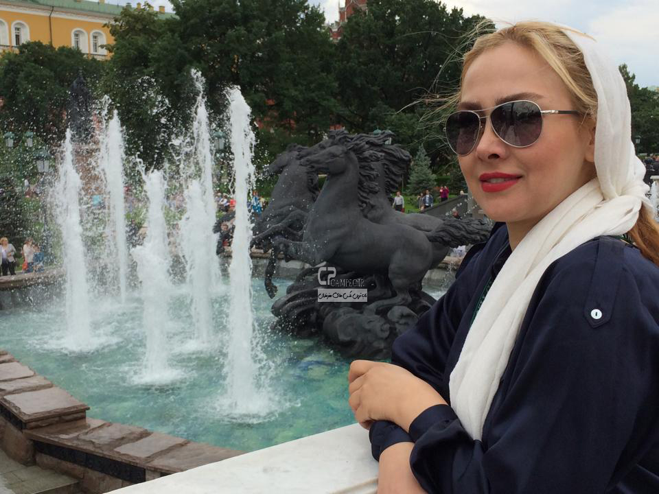 جدید ترین عکس های آناهیتا نعمتی در مسکو 