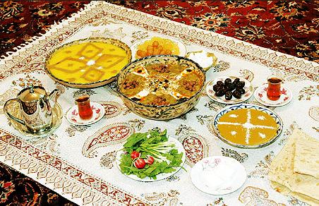 سفره افطار