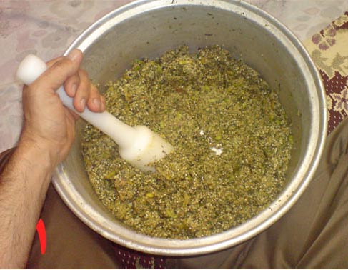 کوبیدن کوفته