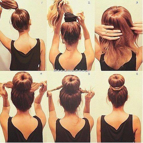 تل موی سر hot buns
