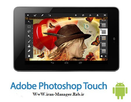 نرم افزار ویرایش تصاویر Adobe Photoshop Touch 1.6.1 – اندروید