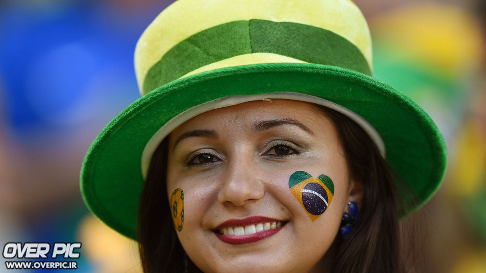 عکس تماشاگران جام جهانی برزیل