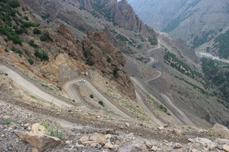 گزارش دوچرخه سواری قزوین – الموت (جاده اکبر آباد) –  سه هزار -  تنکابن
