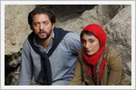 بهرام رادان و هدیه تهرانی در فیلم سینمایی پل چوبی