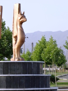 تندیس سه شیردال باستانی نیشابور