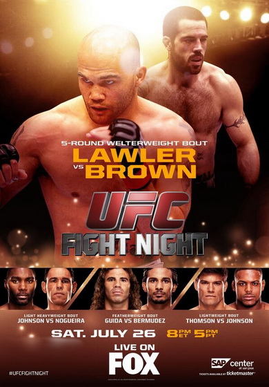 دانلود یو اف سی در فاکس 12 | UFC on Fox 12 : Lawler vs. Brown