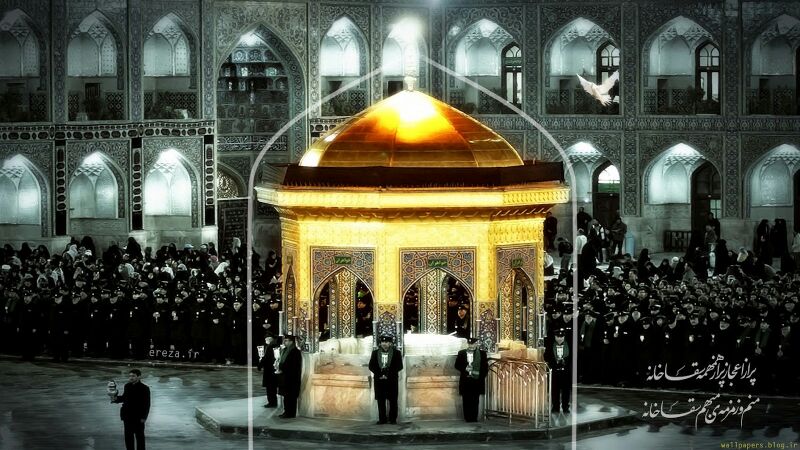 امام رئوف پرا ازاعجاز پر از همهمه سقا خانه