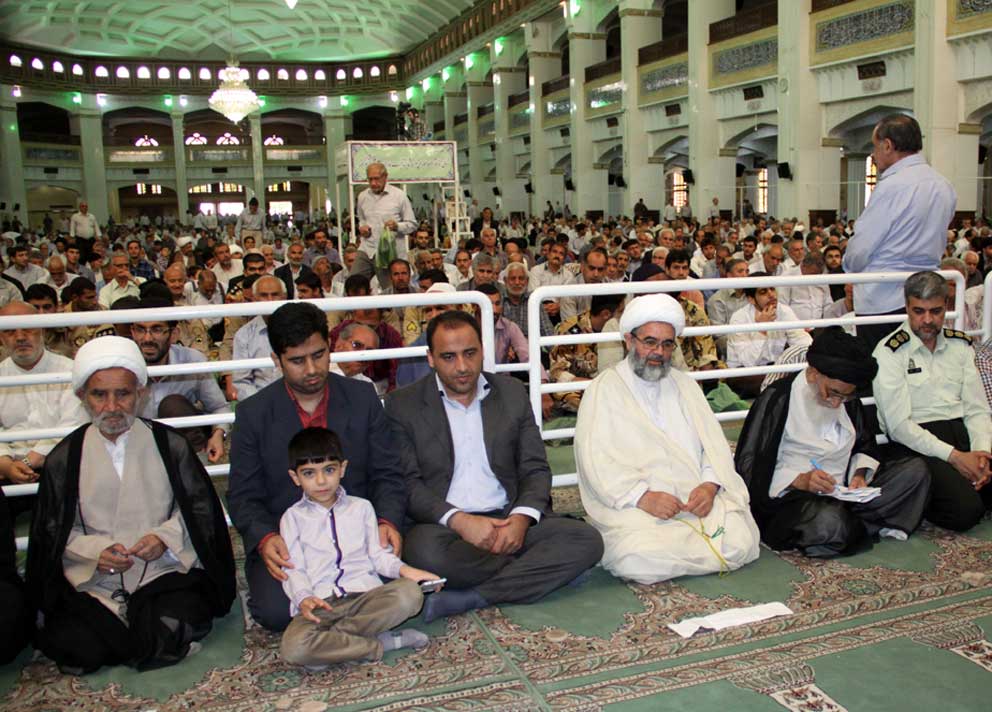 حجت الاسلام  والمسلمین مالک اژدر شریفی در سخنرانی پیش از خطبه های نماز جمعه تبریز 