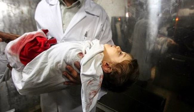 کشتار کودکان در غزه