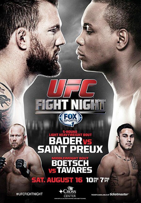 دانلود یو اف سی فایت نایت 47 | UFC Fight Night 47 : Bader vs. St. Preux