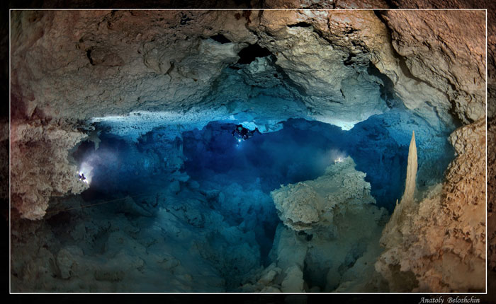 (1)غارها و رودخانه‌ای عجیب در زیر دریا جالب + عکس_Www.ax2shot.r98.ir