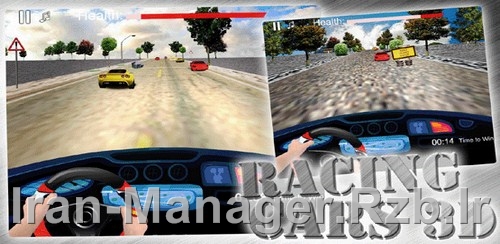 بازی مسابقه سه بعدی ماشین برای اندروید Racing Cars V.2.0