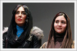 نورا هاشمی و لیلا بلوکات در افتتاحیه فیلم 