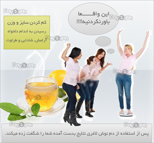 چای سبز لاغری تیما