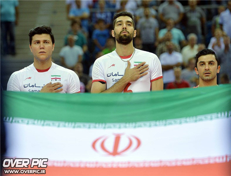 والیبال ایران - بلژیک