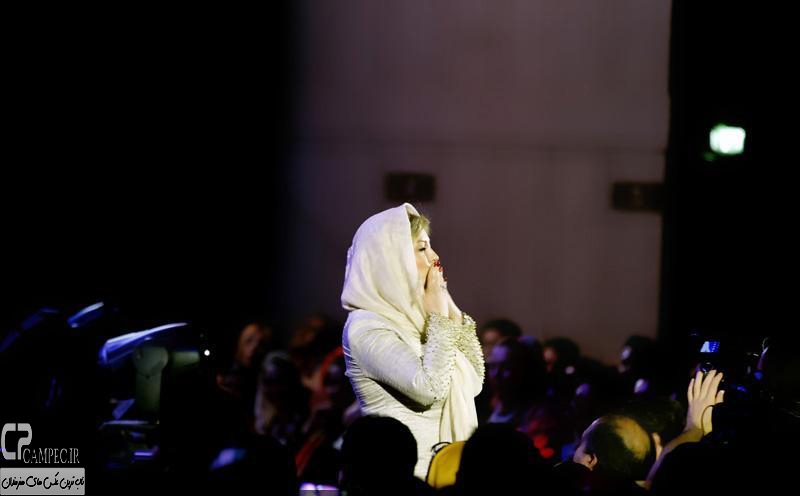 نیوشا ضیغمی در کنسرت محمد علیزاده