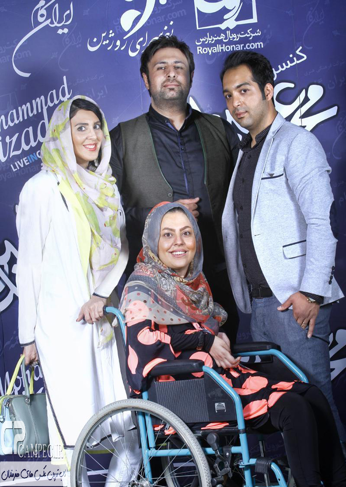 احسان و سولماز و لیلا بلوکات در کنسرت محمد علیزاده