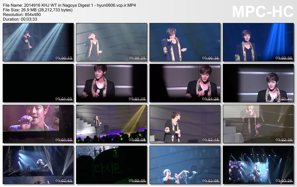 [tomonatu1 Fancam] Kim Hyun Joong 2014 Phantasm World Tour in Nagoya [2014.09.16]