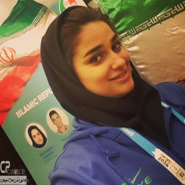 عکس های جدید نجمه خدمتی دختر طلایی ایران در اینچیون
