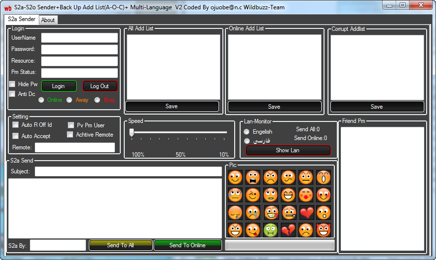 s2a sender+back up add list+(A-o-c)+ Multi-Language v2 coded by ojuobe@n.c wildbuzz-team 2014_09_22_052141