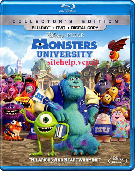 دانلود دوبله فارسی انیمیشن Monsters University 2013