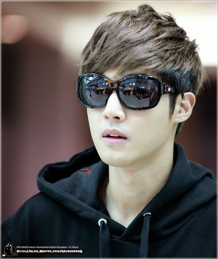 [mijya0909 + MurdererQ] Kim Hyun Joong - Incheon Airport Departure to Japan [14.09.26]