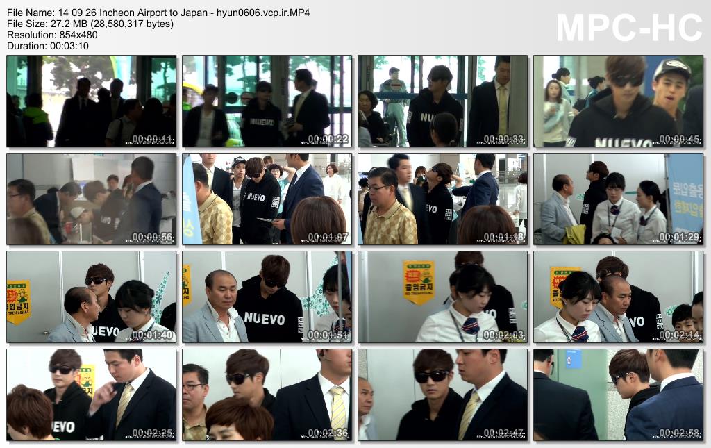 [HyunJoong Baraba Fancam] Kim Hyun Joong - Incheon Airport Departure to Japan [14.09.26]