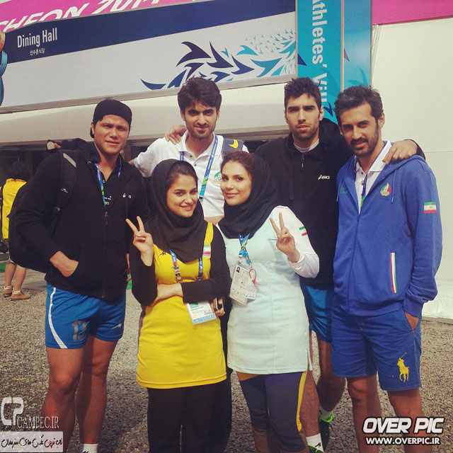 ورزشکاران ایرانی در اینچئون