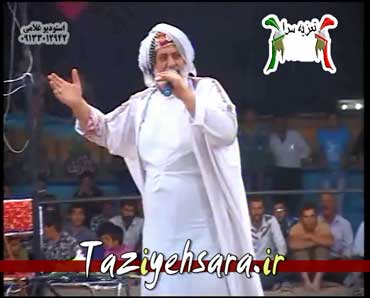 اجرای زیبای استاد و پیشکسوت تعزیه عزت الله اصغری نژاد و تحسین از جانب ابوالفضل منبت کار