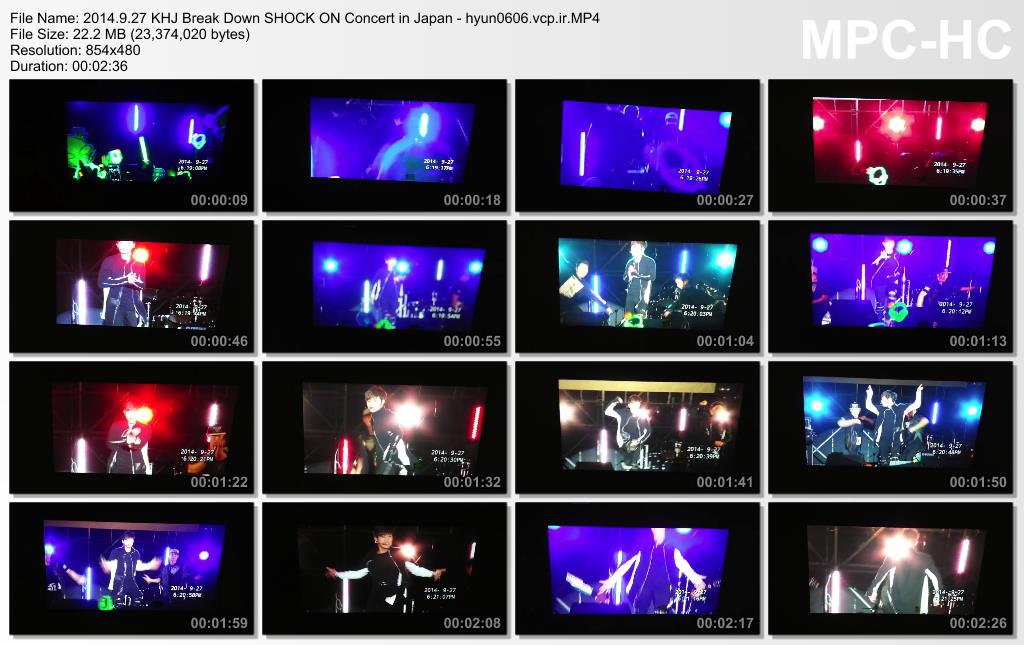 [09Lmj Fancam] Kim Hyun Joong - AOMORI SHOCK ON Concert in Japan [14.09.27]
