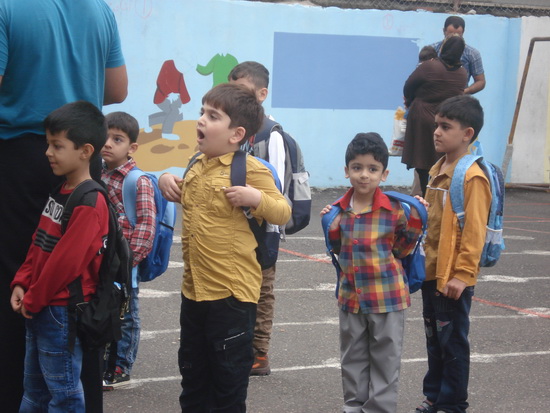 اولین روز مدرسه محمد امین