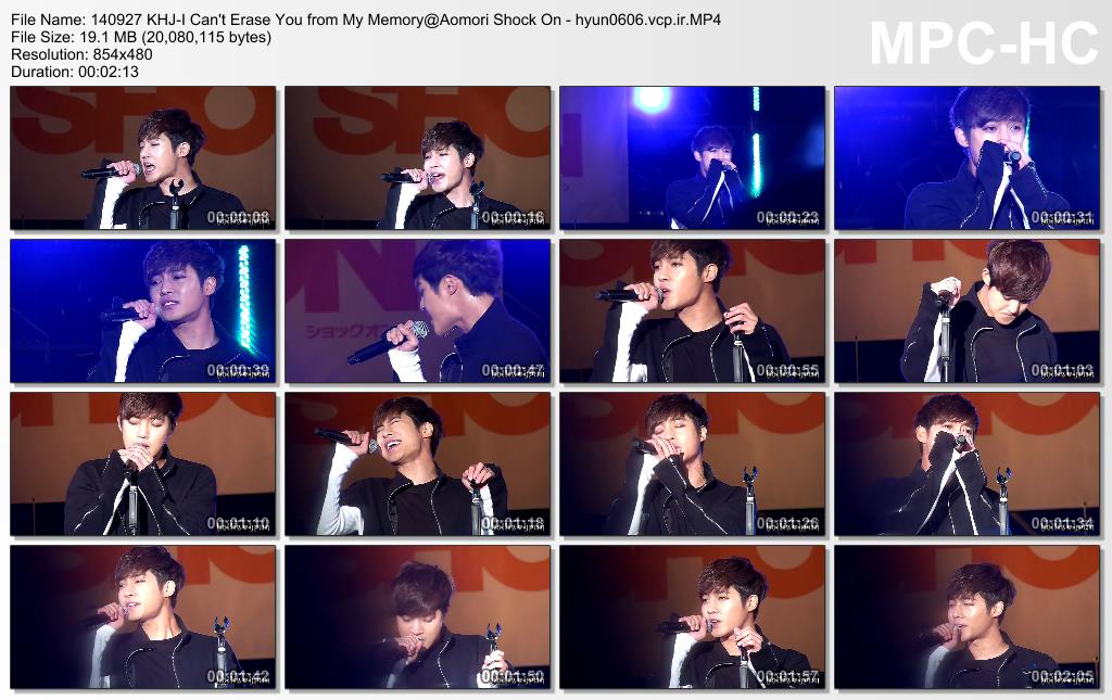 [HollisHyun Fancam] Kim Hyun Joong - AOMORI SHOCK ON Concert [14.09.27]