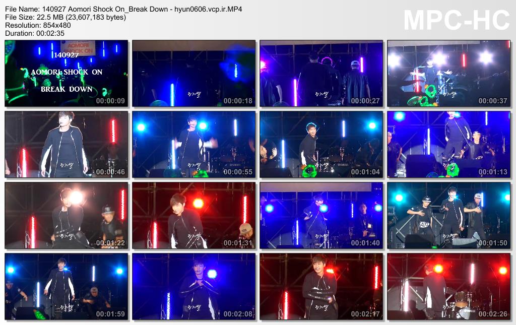 [joyful860606 Fancam] Kim Hyun Joong - AOMORI SHOCK ON Concert [14.09.27]