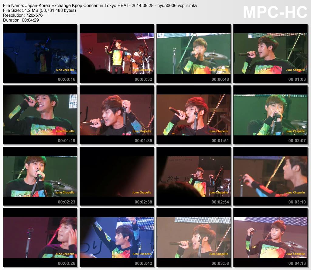 Kim Hyun Joong Japan-Korea Exchange Kpop Concert in Tokyo HEAT- 2014.09.28