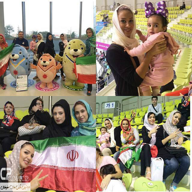 همسران بازیکنان تیم ملی والیبال ایران