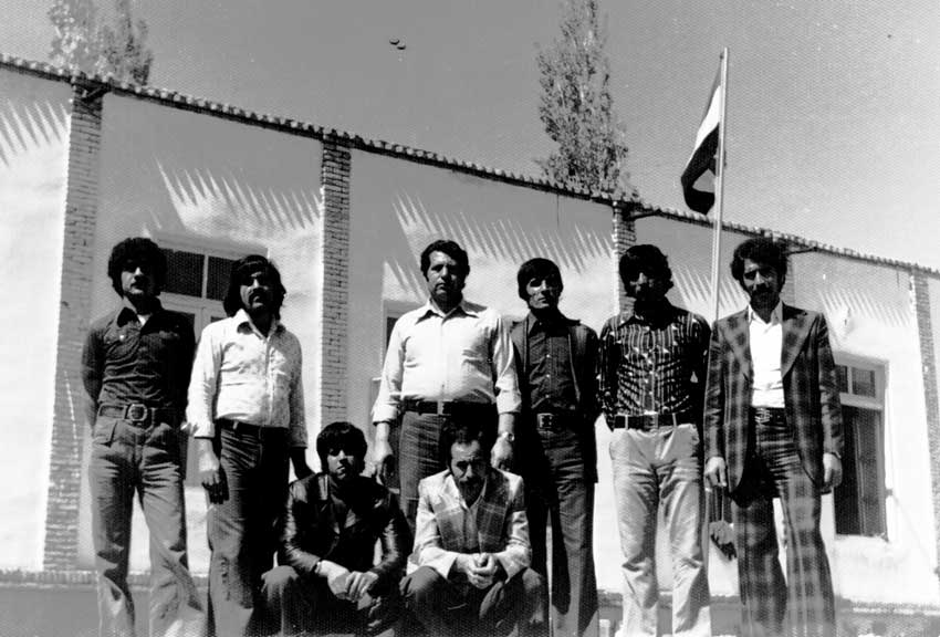 معلمان مدرسه آذر(شهدا) قاضی جهان در دهه پنجاه