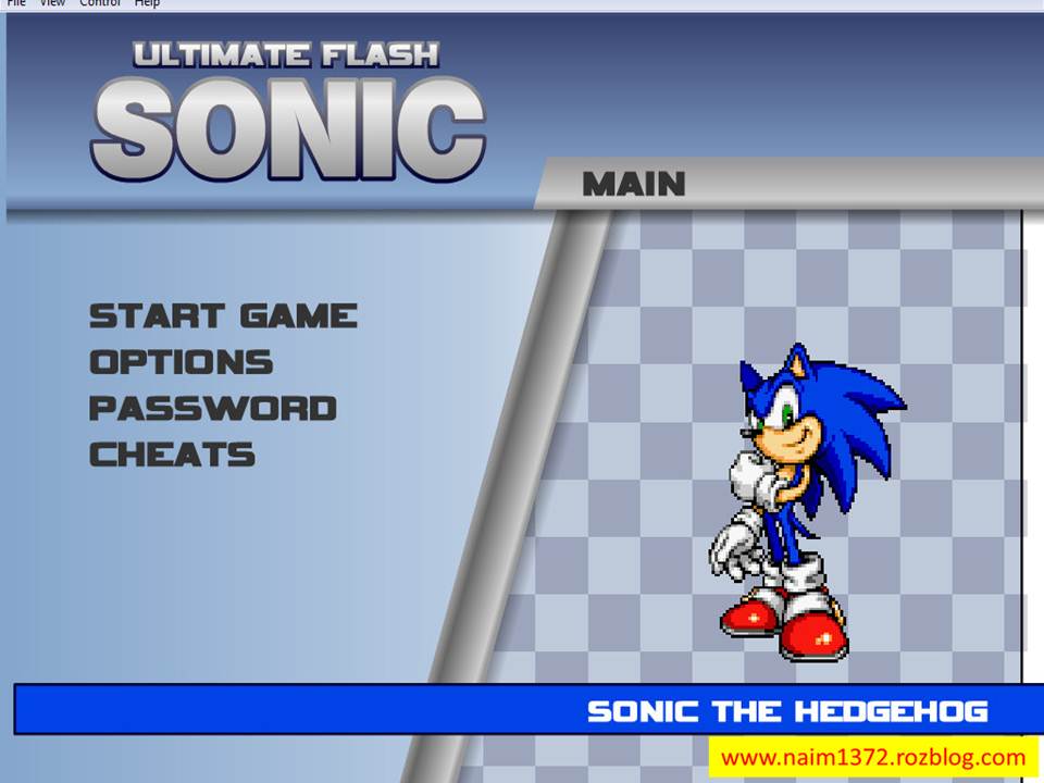 دانلود بازی Ultimate Flash Sonic