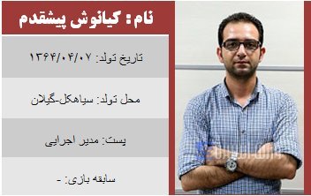 کیانوش پیش قدم