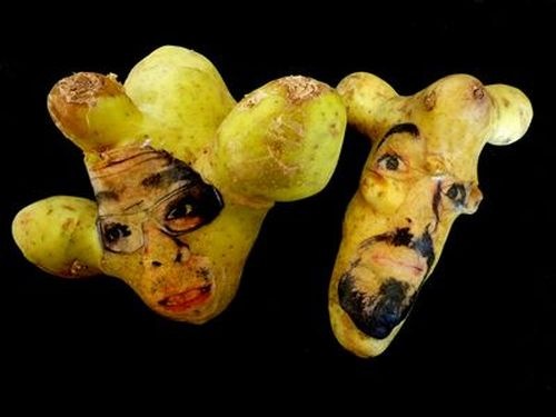 فتوگالری: چهره سازی با سیب زمینی فتوگالری: چهره سازی با سیب زمینی