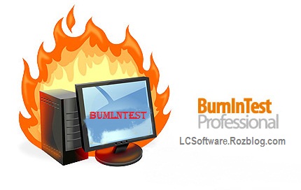 تست سخت افزار و نمایش مشکلات قطعات سیستم  با نرم افزار  BurnInTest Professional v6 