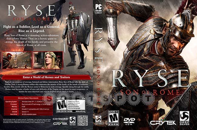 کاور بازی Ryse: Son of Rome