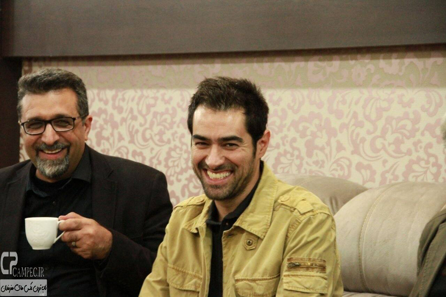 شهاب حسینی در مراسم افتتاحیه فیلم سینمایی ساکن طبقه وسط