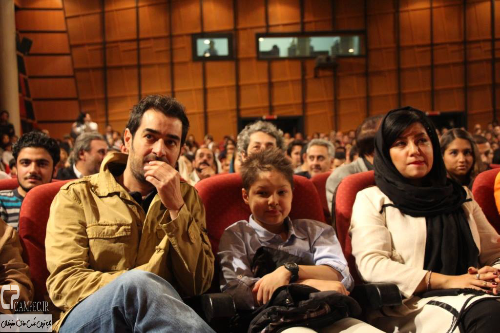 شهاب حسینی و همسر و پسرش
