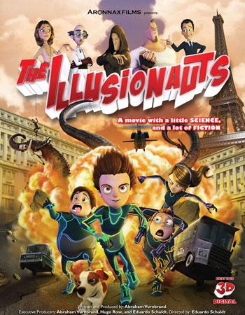 دانلود دوبله فارسی انیمیشن سفر در زمان – The Illusionauts 2012