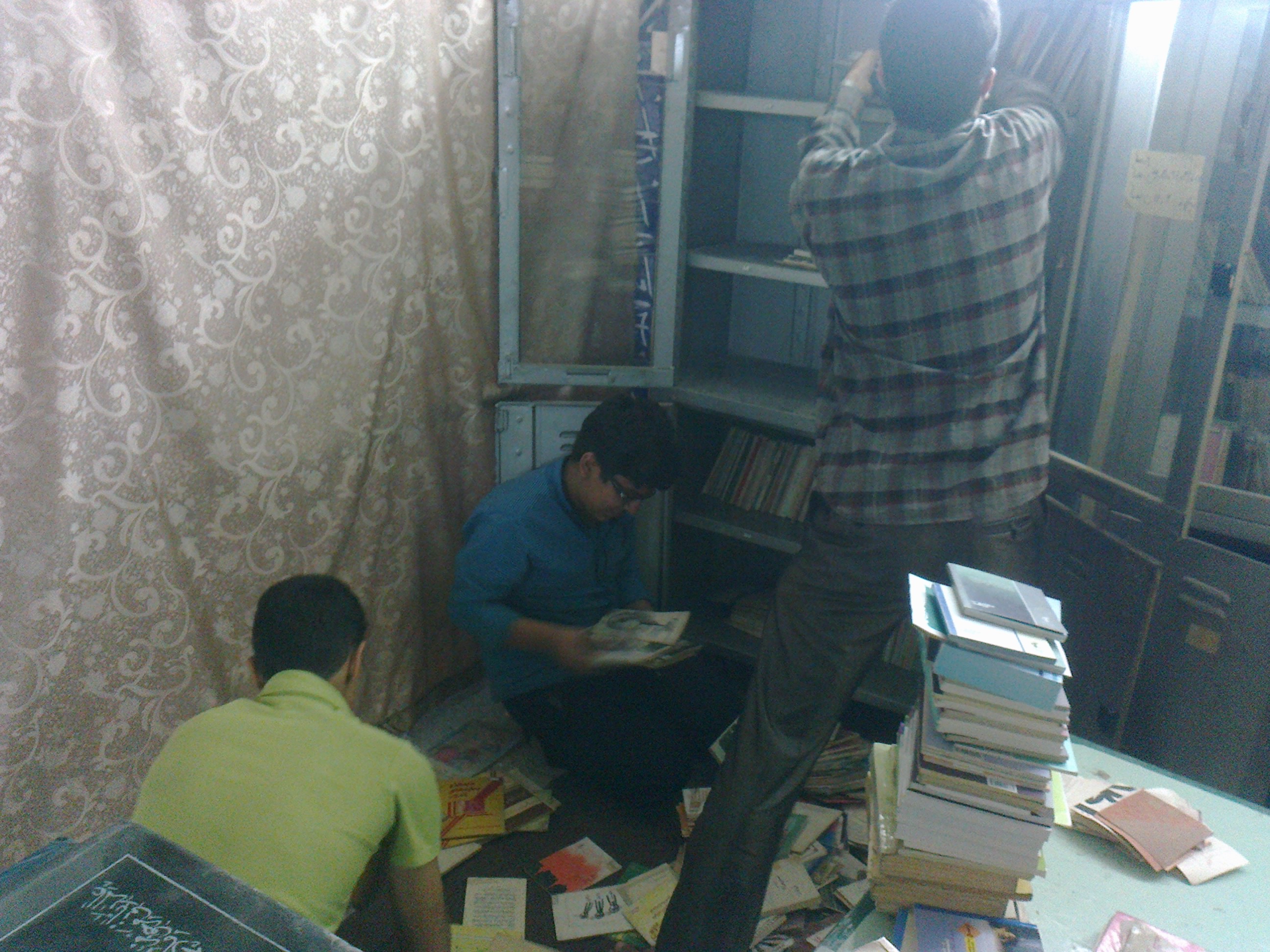 مرتب کردن کتابخانه