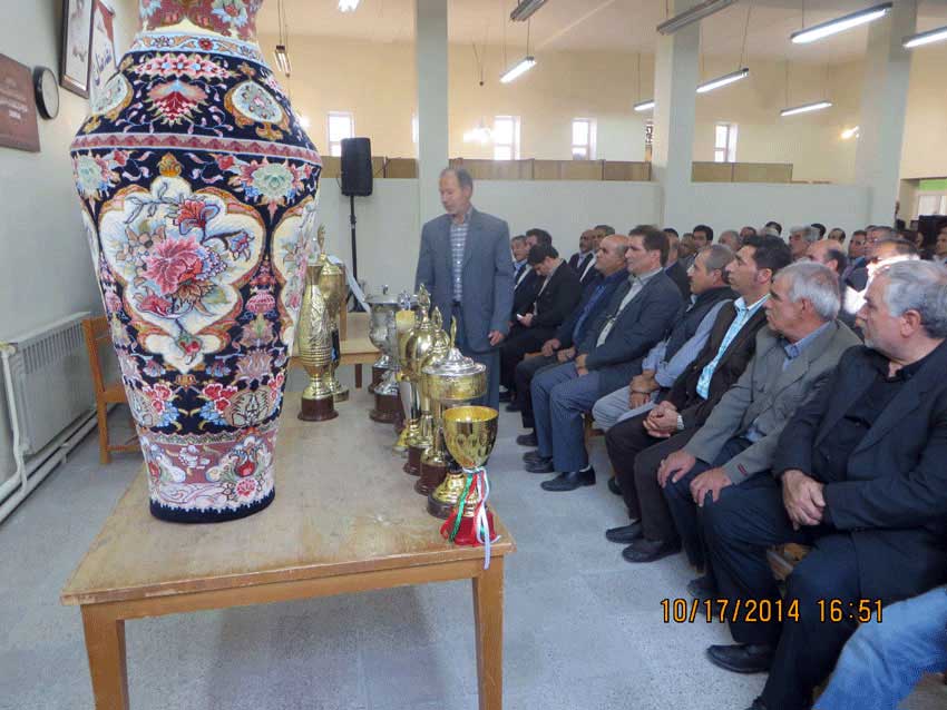 اولین همایش فرهنگی و ورزشی  شهرستان آذرشهر در قاضی جهان