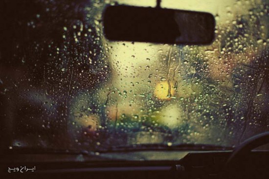 باران در تاکسی